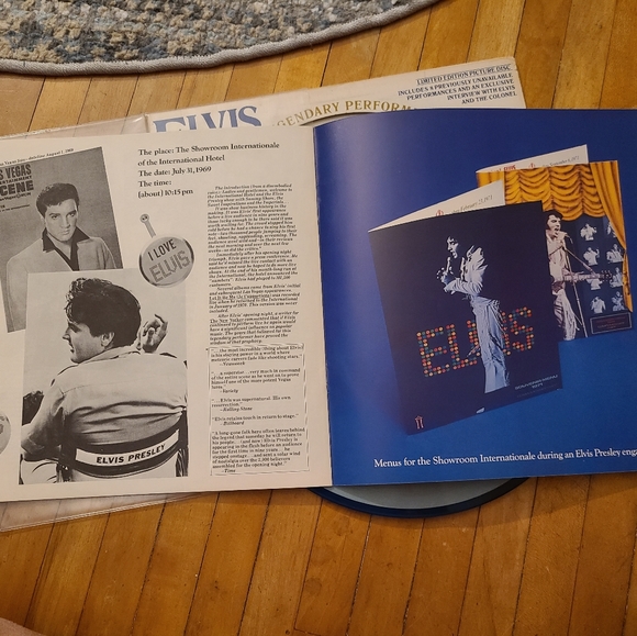 Elvis Vol. 3 A Legendary Performer vintage vinyl album picture record Fair - Picture 5 of 11